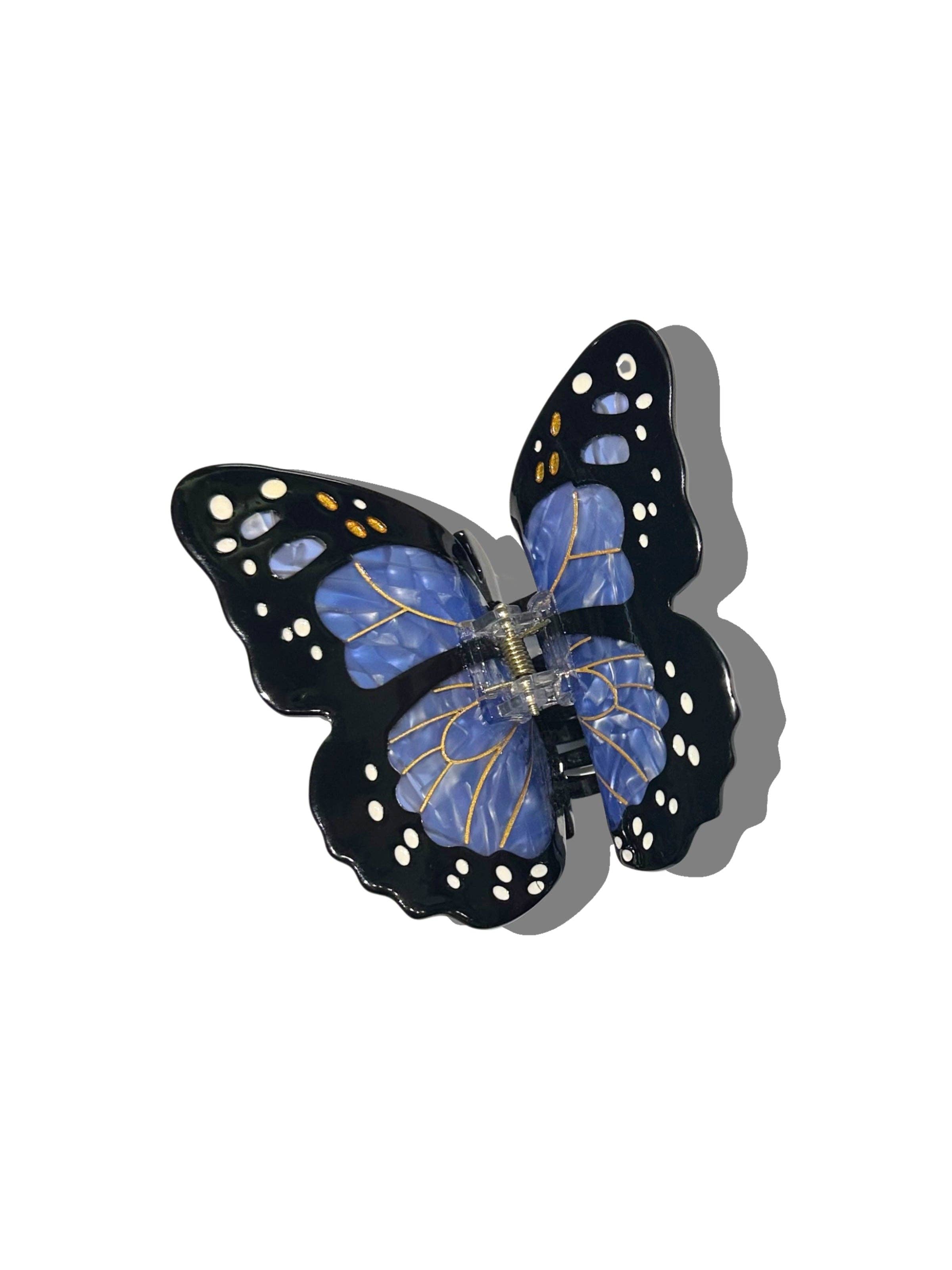 Solar Eclipse – wholesale Hair clip – Women’s – Hand-painted Monarch Butterfly Claw Hair Clip | Eco-Friendly0