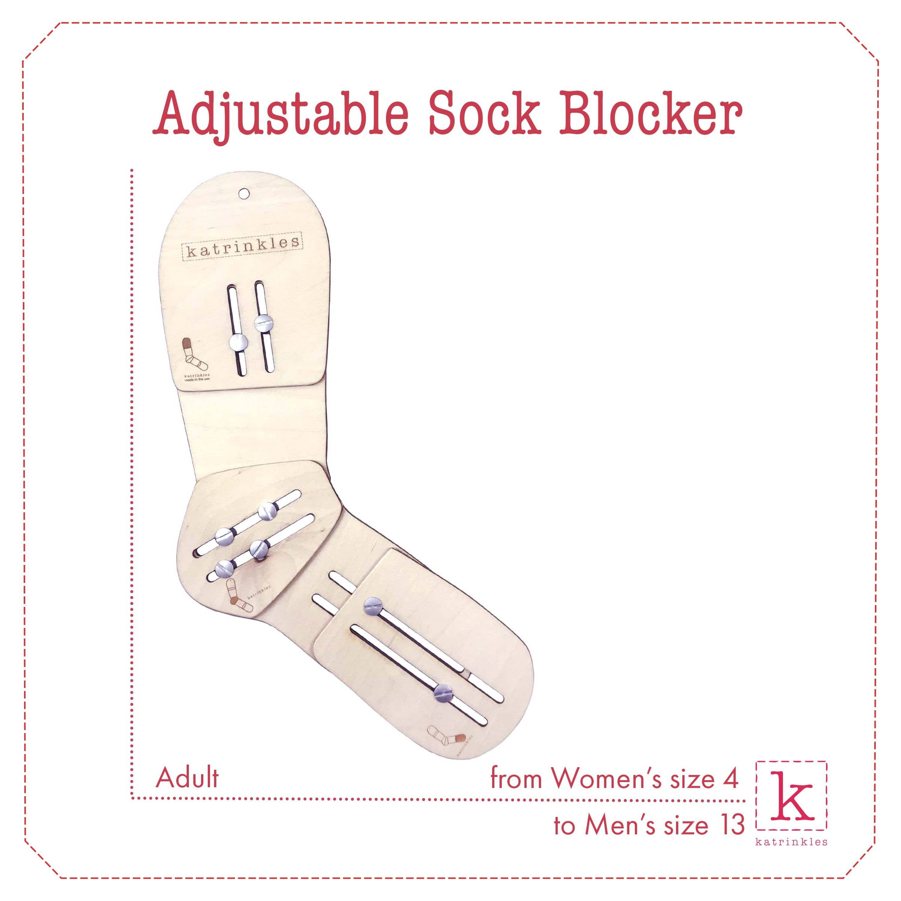 Katrinkles - Wholesale Knitting/Crochet Supplies - Adjustable Sock Blockers - Pair 2