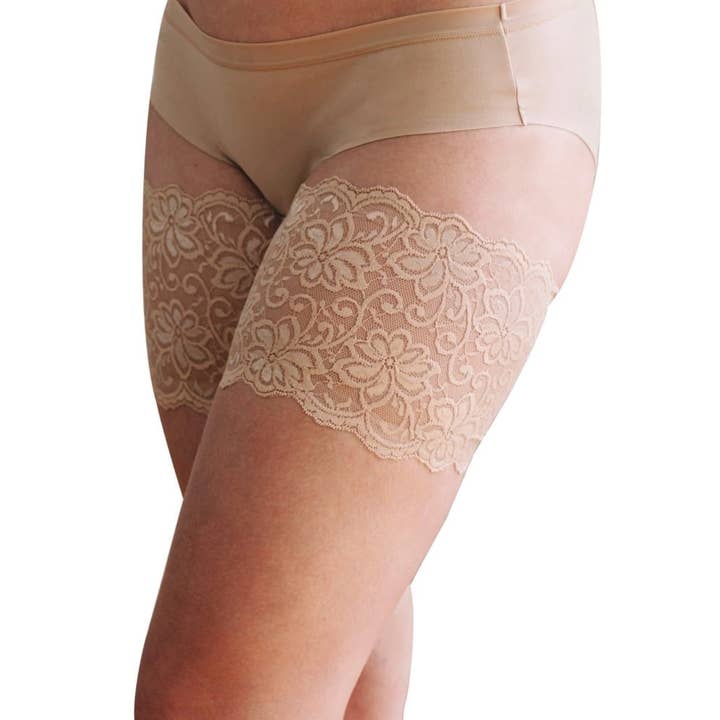 Bandelettes@ anti-lår skavning band, Beige, Lace Dolce (Kopiera) för wholesale av Bandelettes®