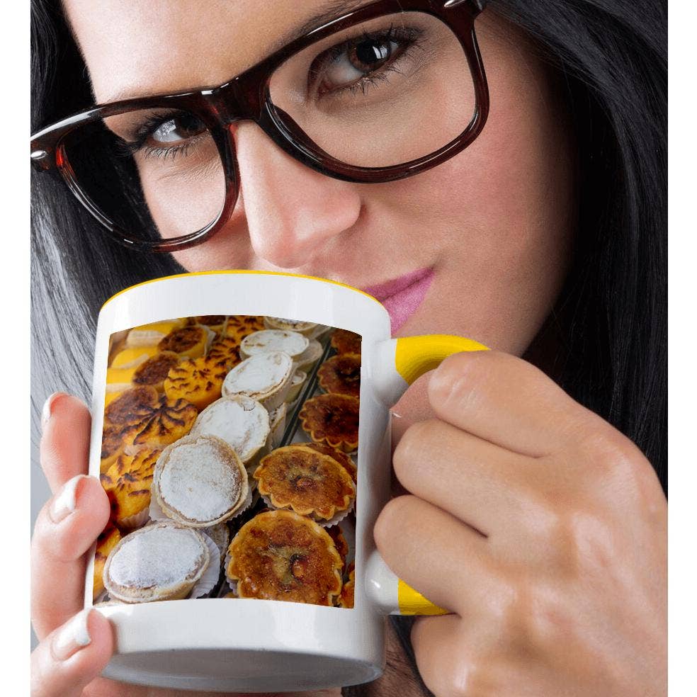 3dRose – wholesale Coffee mug – 3dRose, Lisbon, Portugal. PastelDaNata pastries, Portugese national dessert., Mug1