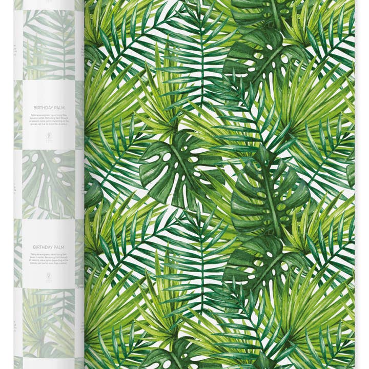 BIRTHDAY PALM: Wrapping Paper for wholesale by Ezen Trade