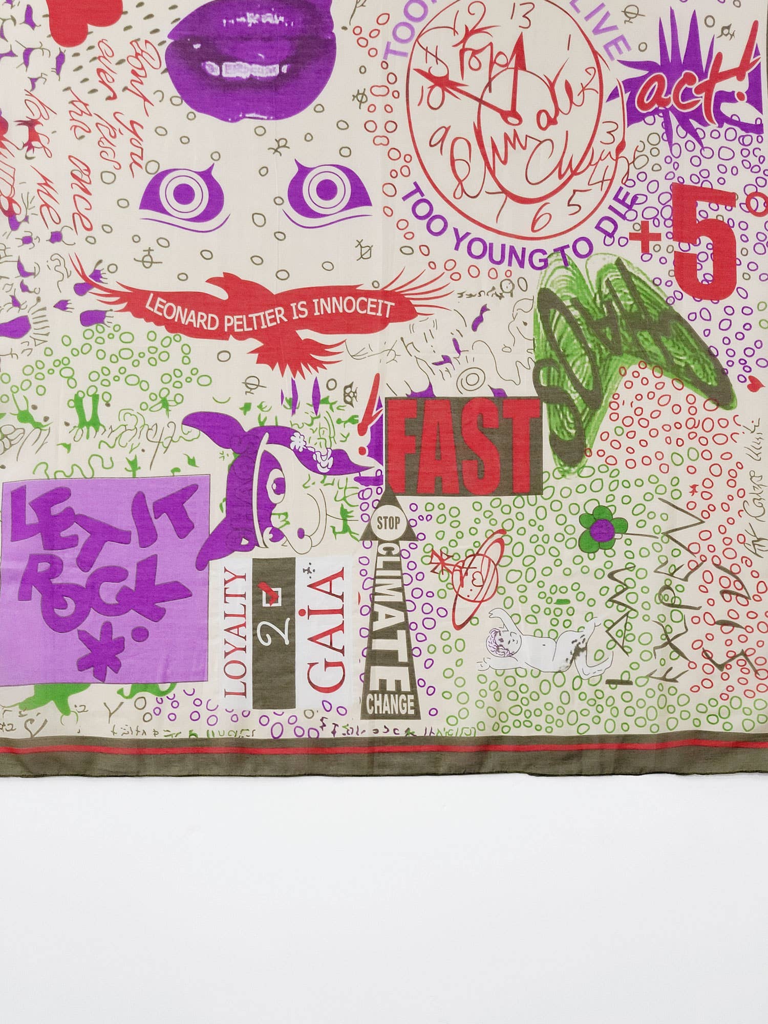 Raj Trading & Imports (USA) Inc. - Wholesale Scarf - Women's - Valeria Square Printed Airy Scarf1