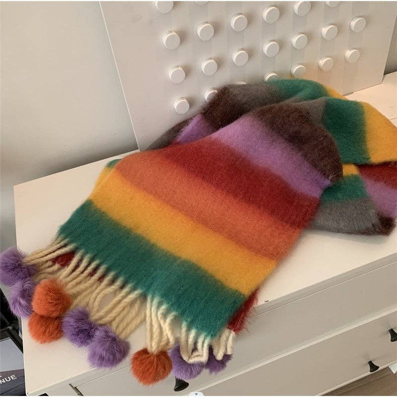 UZ Wholesale Store – wholesale Halsduk - Dam – Kashmirlika hästtryckt varm scarf3