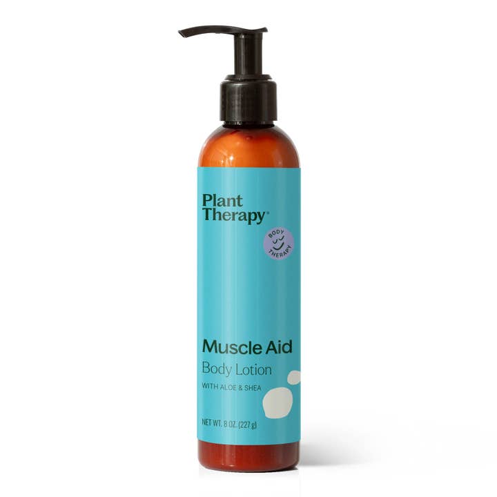 Spierverzorgende Bodylotion met Aloë & Shea 8oz voor wholesale door Plant Therapy