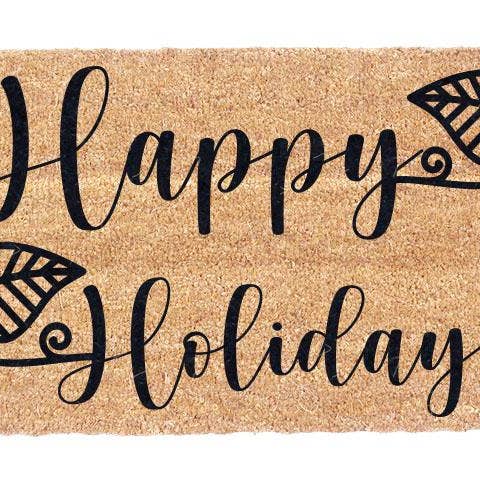 Happy Holidays for wholesale by CocomatsNMore