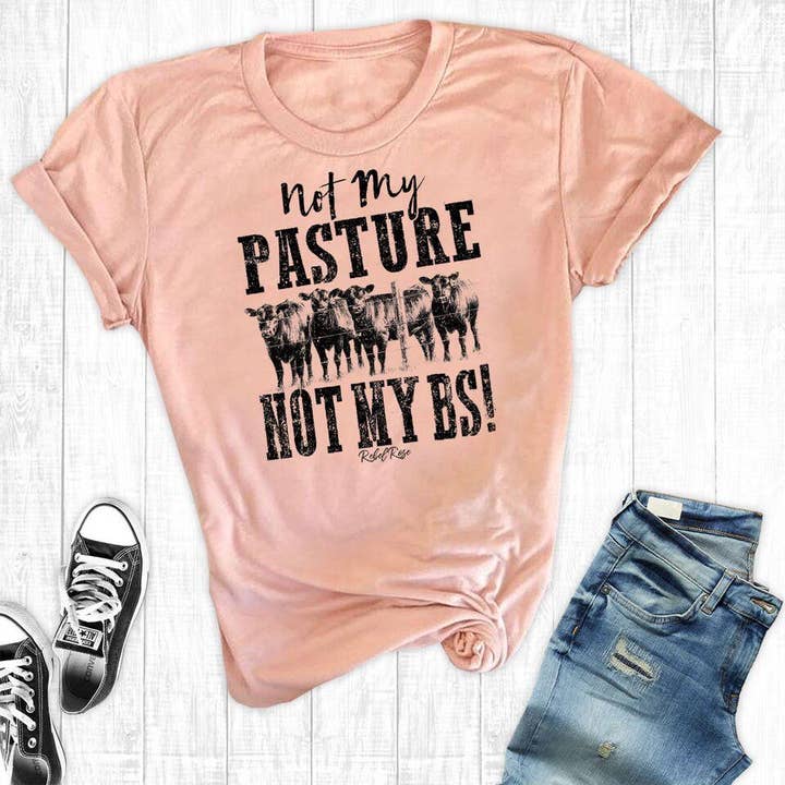 Not my BS Peach for wholesale by Rebel Rose