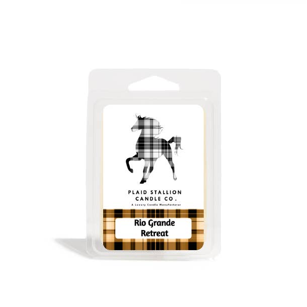 Rio Grande Retreat for wholesale by The Plaid Stallion Candle Co