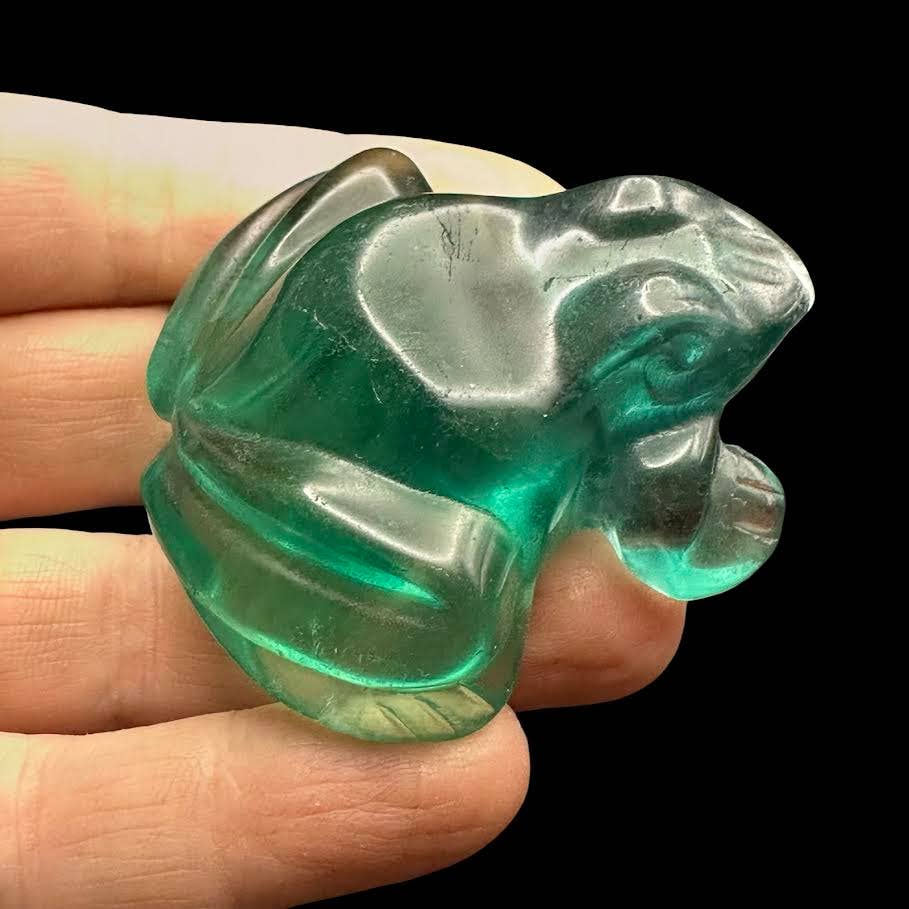 The Crystal Tabby – Engroshandel Spirituelle sten og krystaller – Smaragd Mintgrøn Fluorit Frø3