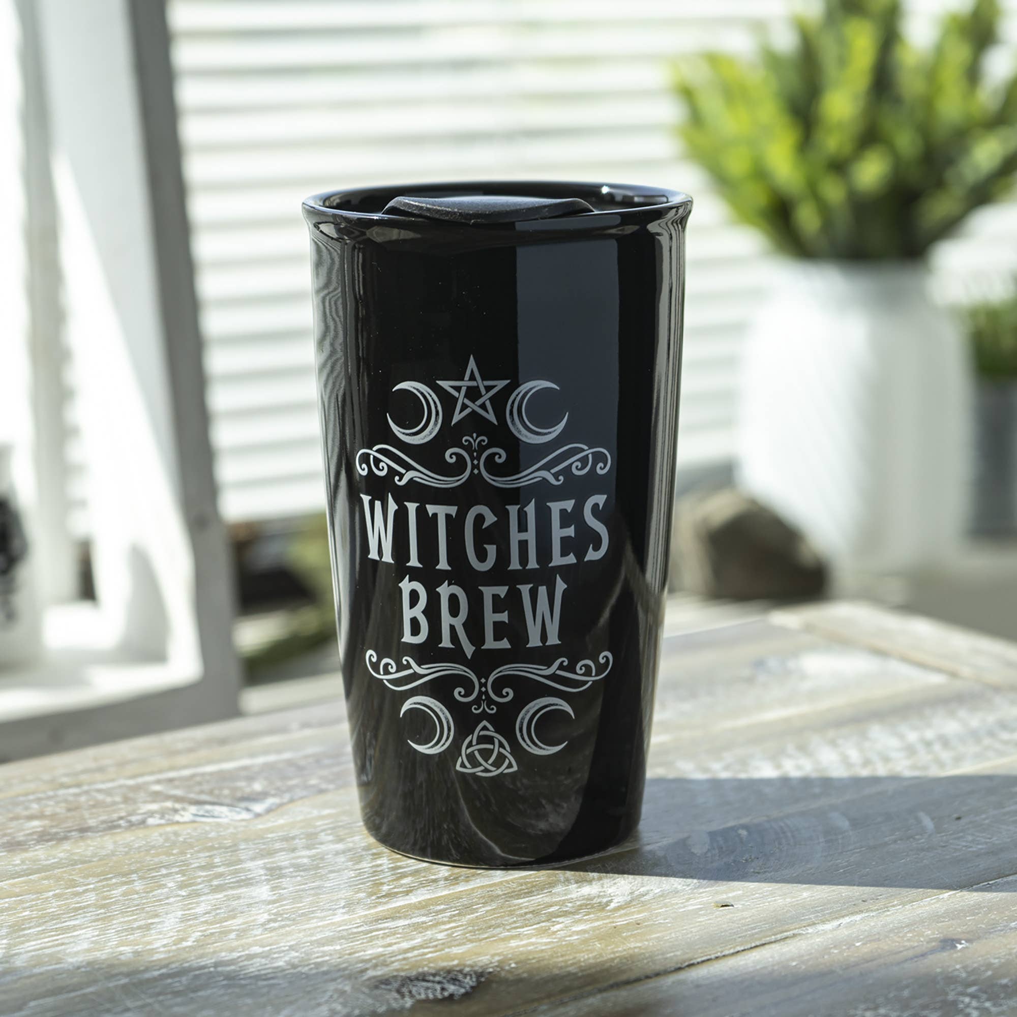 Pacific Trading - Wholesale Insulated Mug/Tumbler - Alchemy Gothic Travel Mug Witches Brew1