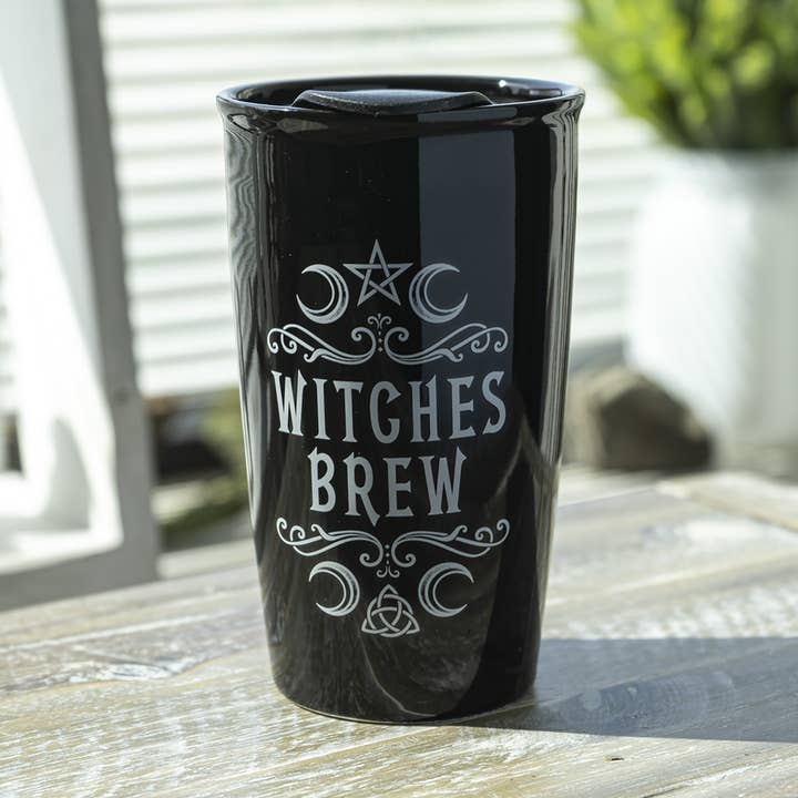 Pacific Trading - Wholesale Insulated Mug/Tumbler - Alchemy Gothic Travel Mug Witches Brew1