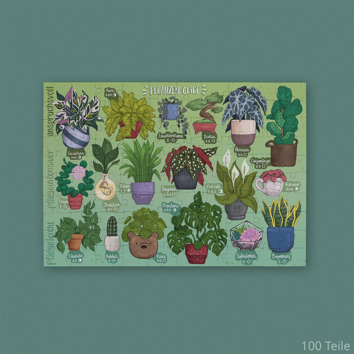 Willa Wunst GmbH - Wholesale Puzzle - Adult - Plant Guide Puzzle10
