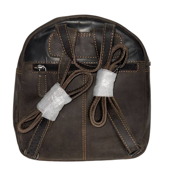 Greenwood Leather AU - Wholesale Backpack – Women's - Essential Backpack Chloe- Brown BP6799BRN1