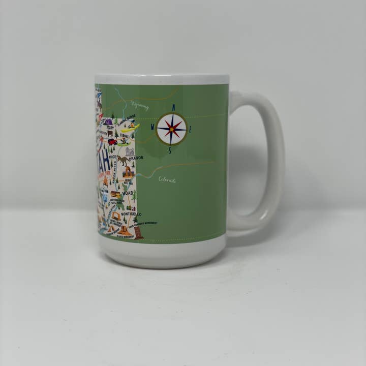 Galleyware - Wholesale Coffee Mug - Utah 15-oz. Ceramic Mug2