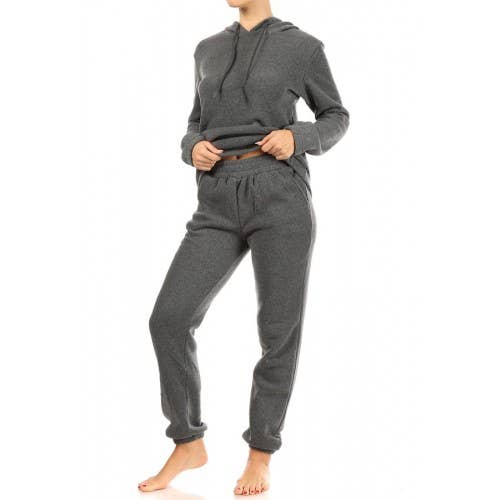  Jvini Track Suit For Women 2 Piece Set Fleece Lined