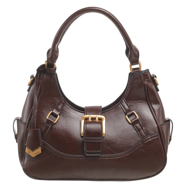 Bessie London – wholesale Axelremsväska – Dam – VINTAGE SPÄNNE UNDERARMSVÄSKA9