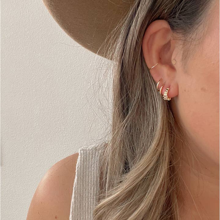 The General Collective - Wholesale Hoop Earrings - Tori Hoops
