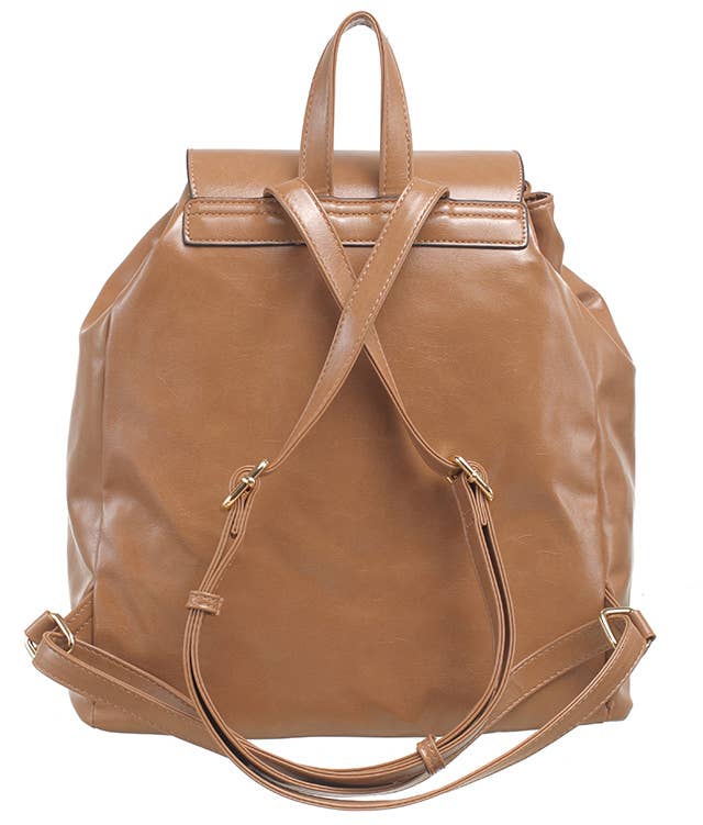 Bessie London - Wholesale Backpack - Women's - CLASSIC BUCKLE FLAP BACKPACK6