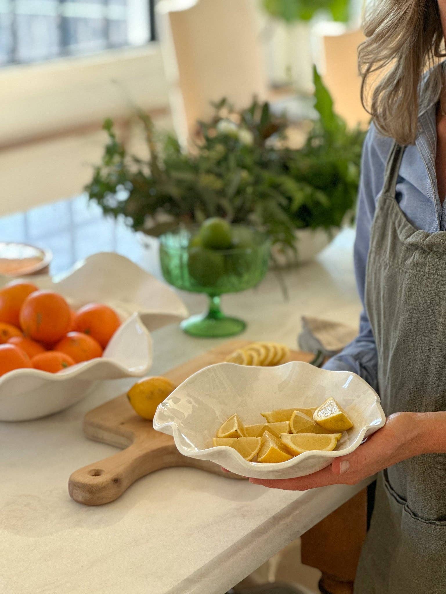 Relish - Wholesale Kom - 9,5" kleine golvende kom0