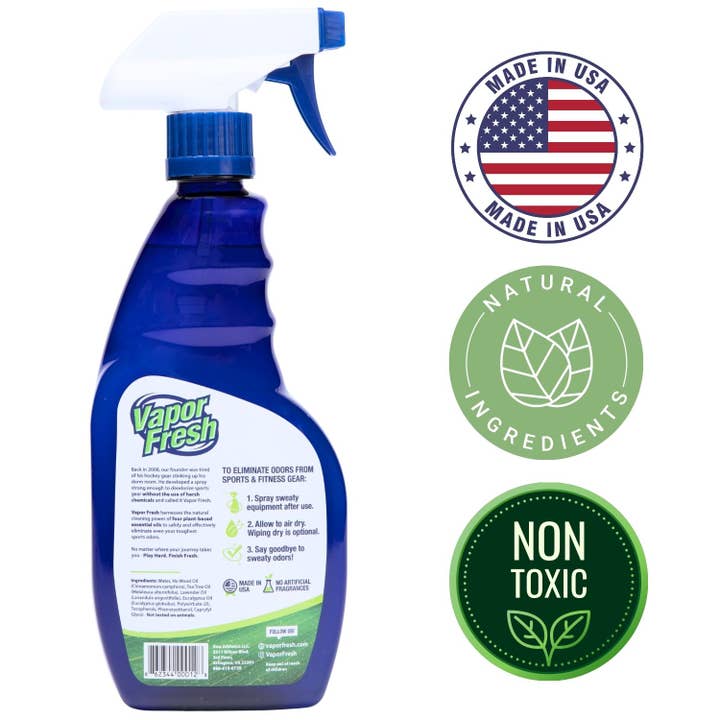 Vapor Fresh - Wholesale Sports & Outdoor - Vapor Fresh® Sports Cleaner and Deodorizer Spray, 16 oz1