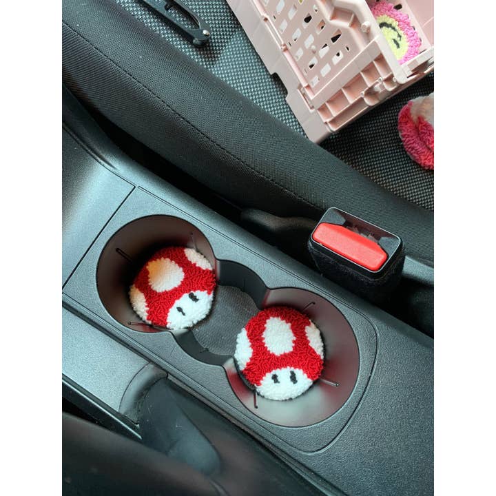 MUUDLAND - Venta al por mayor Posavasos para coche - Mujer - Juego de 2 posavasos para coche, decoración personalizada para coche, coche nuevo
