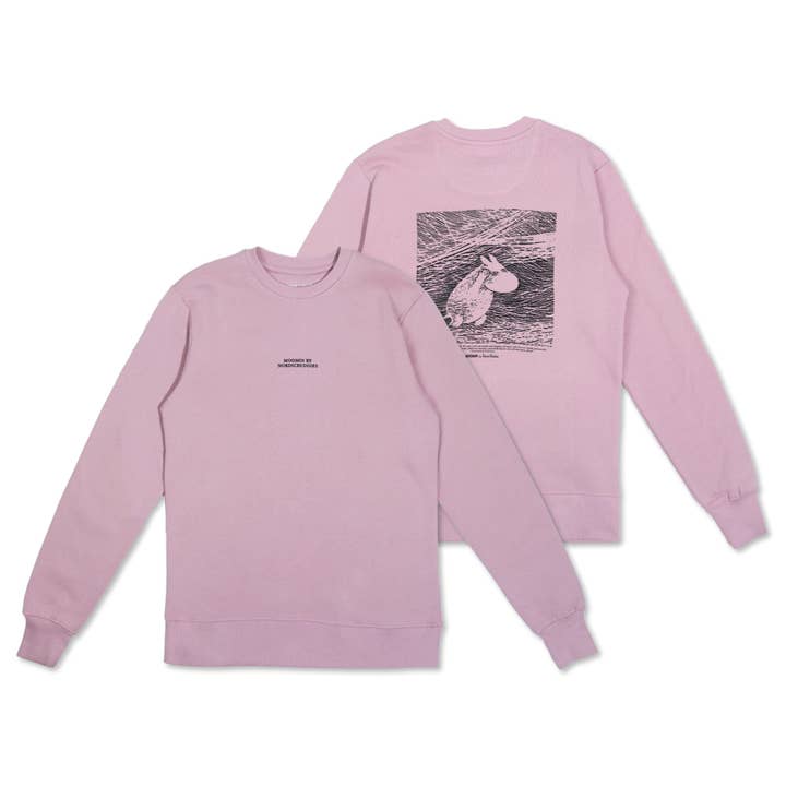 Crewneck College Moomintroll for wholesale by Nordicbuddies