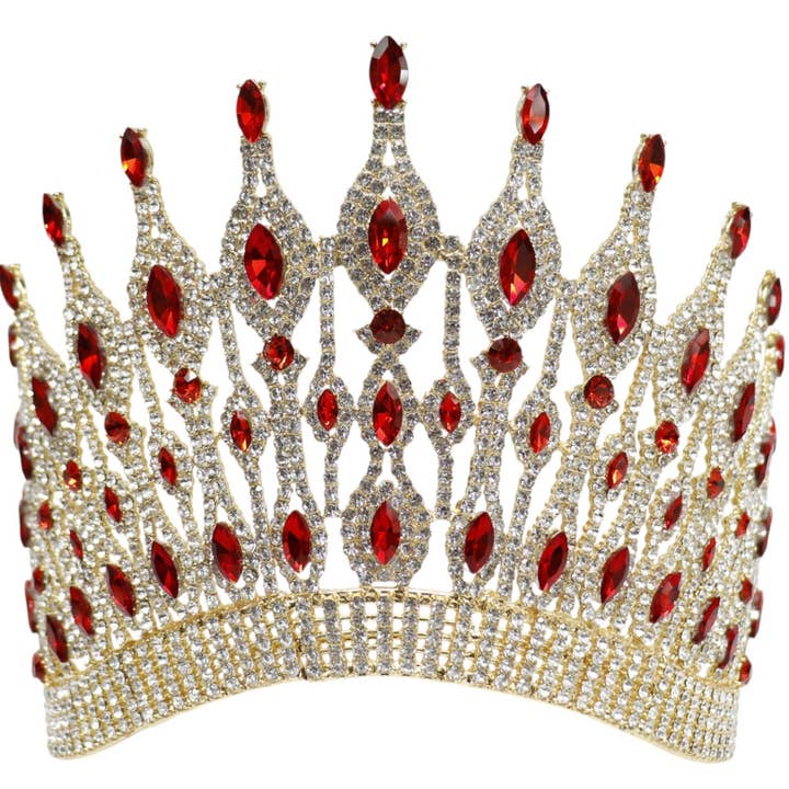 TAPA fashion - Wholesale Tiara - Women's - Crystal Tiara Crown HT0956 (1PC)16
