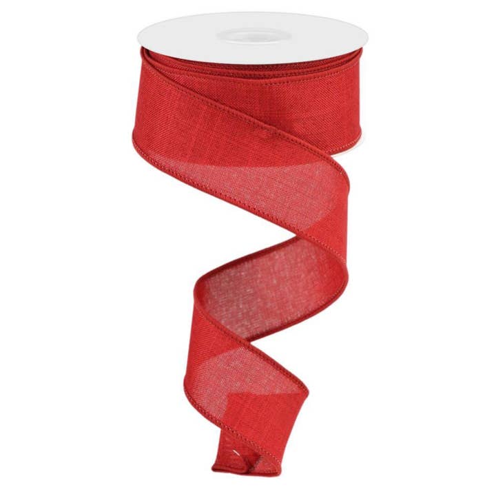 Thompson Wholesale - Wholesale Ribbon - Gift Wrapping - Bright Royal Burlap 1.5" Wired Ribbon -- 12 Pack12