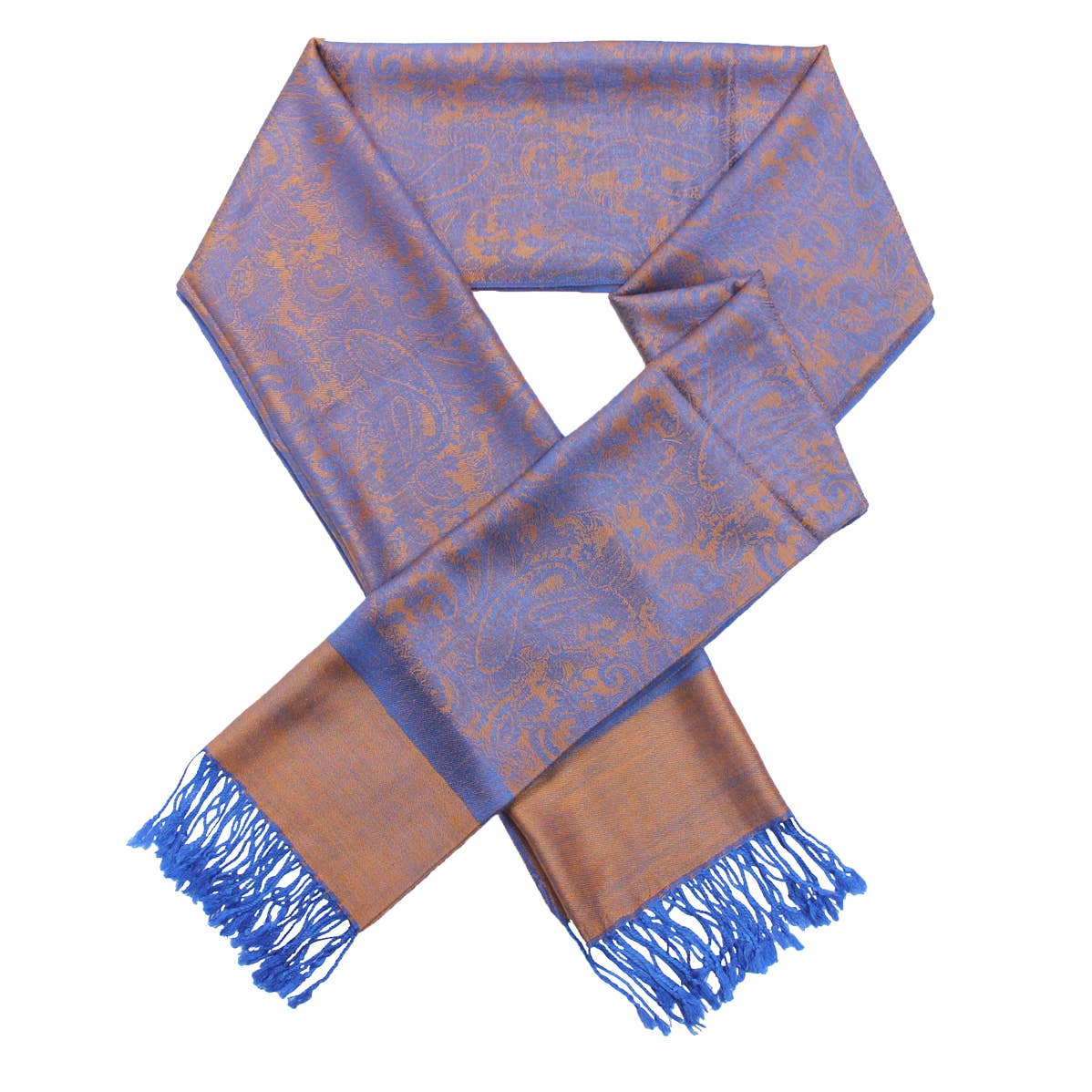 Cap Zone - Venta al por mayor Bufanda - Mujer - Chal de Pashmina con Estampado Cachemir de Colores3