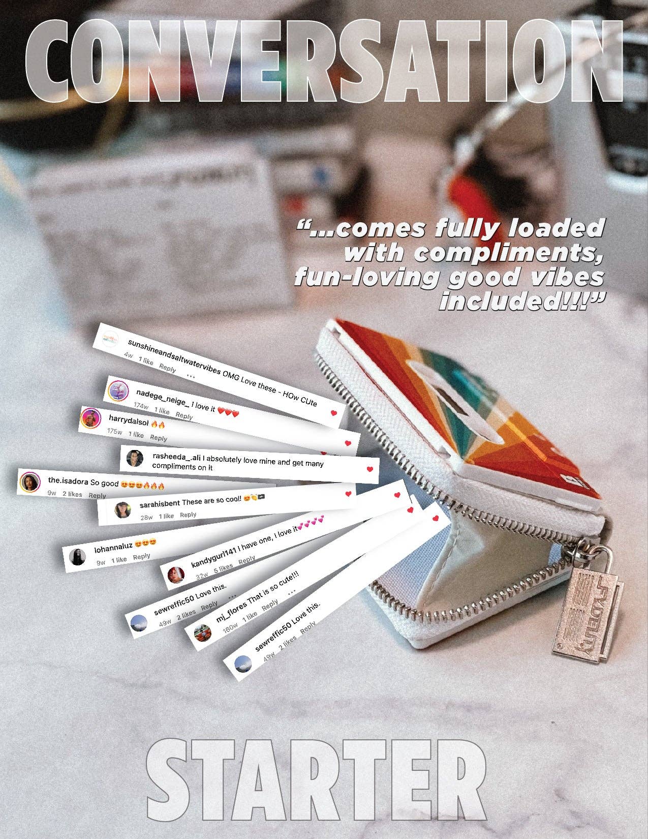 Fydelity - Wholesale Wallet - Unisex - 70299: Cassette Tape Wallet | Limited Edition | Retro Rainbow2