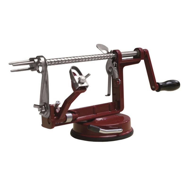 Borgoña Pelador de Manzanas de Metal Color Burdeos de venta al por mayor en Faire0