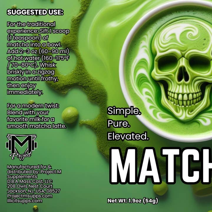 Mass Cast, LLC - Wholesale Loose Tea - Matcha Powder by Project M6
