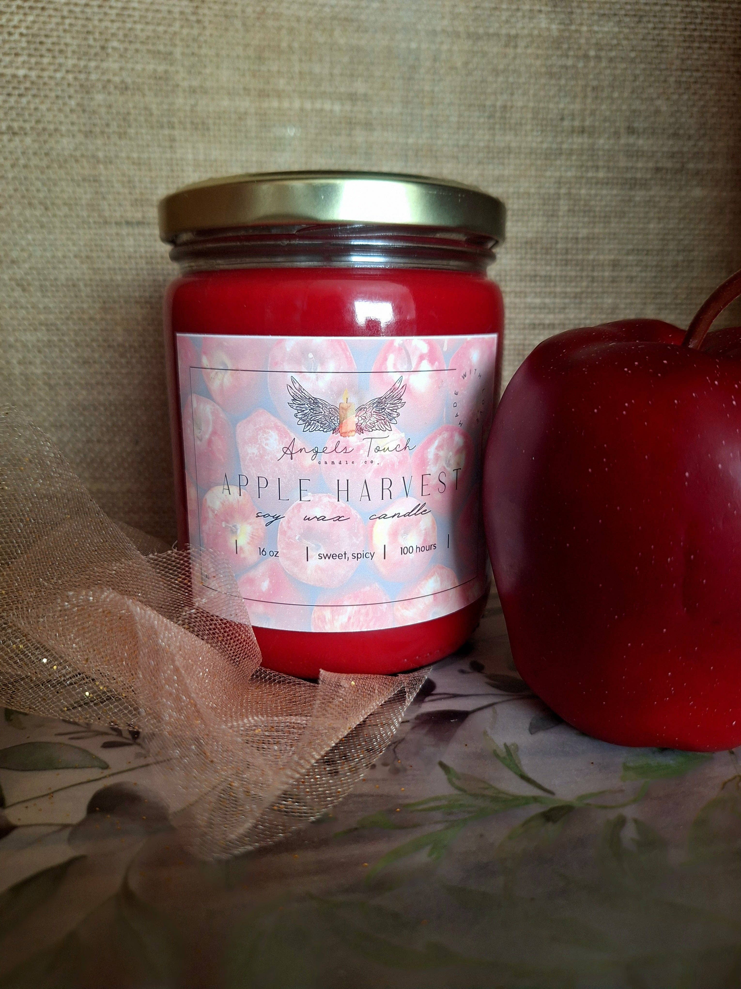 Angels Touch Candle Co. - Wholesale Jar/Filled Candle - Apple Harvest4