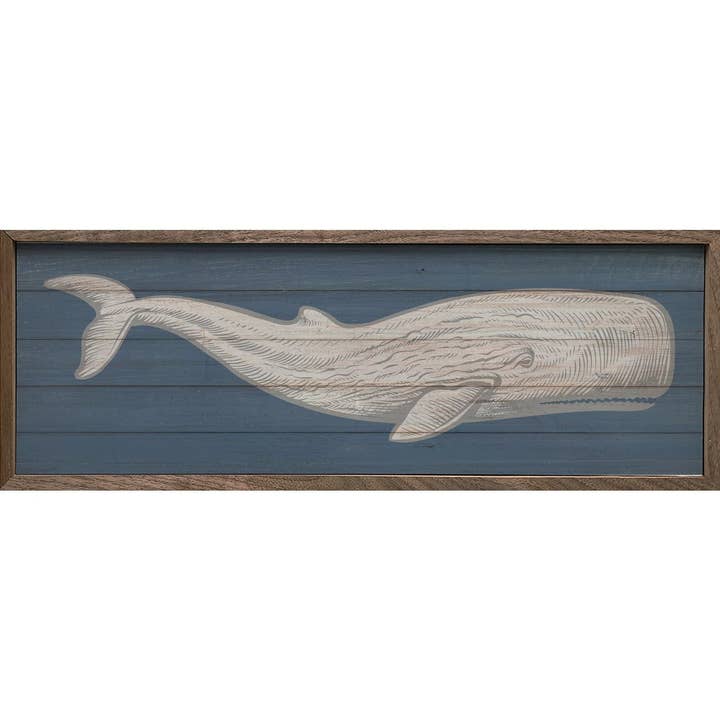 Kendrick Home - Wholesale Sign - Whale Moby Dick