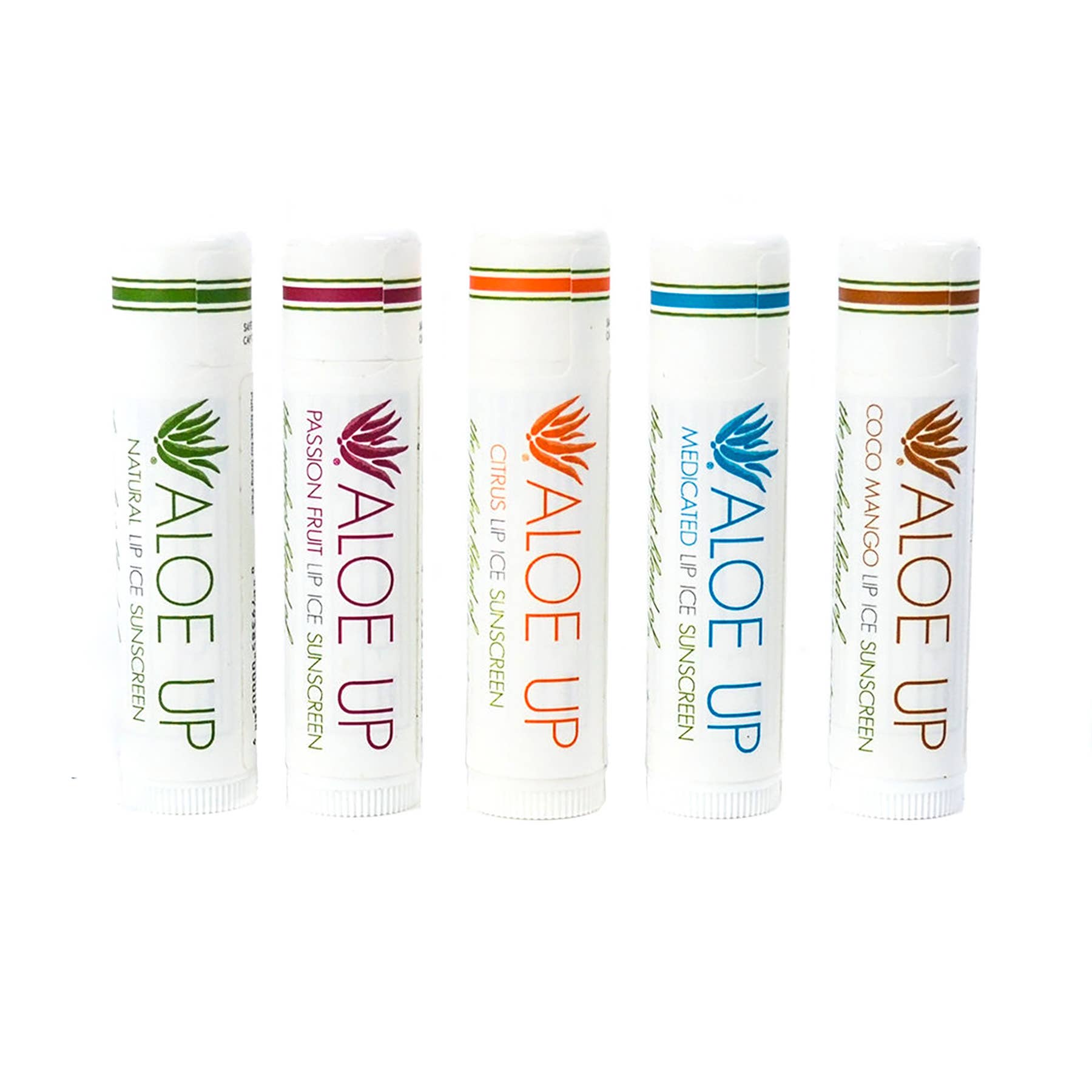 Aloe Up Sun & Skincare - Wholesale Lip Balm - White Collection Lip Balm SPF 15 - Coco Mango4