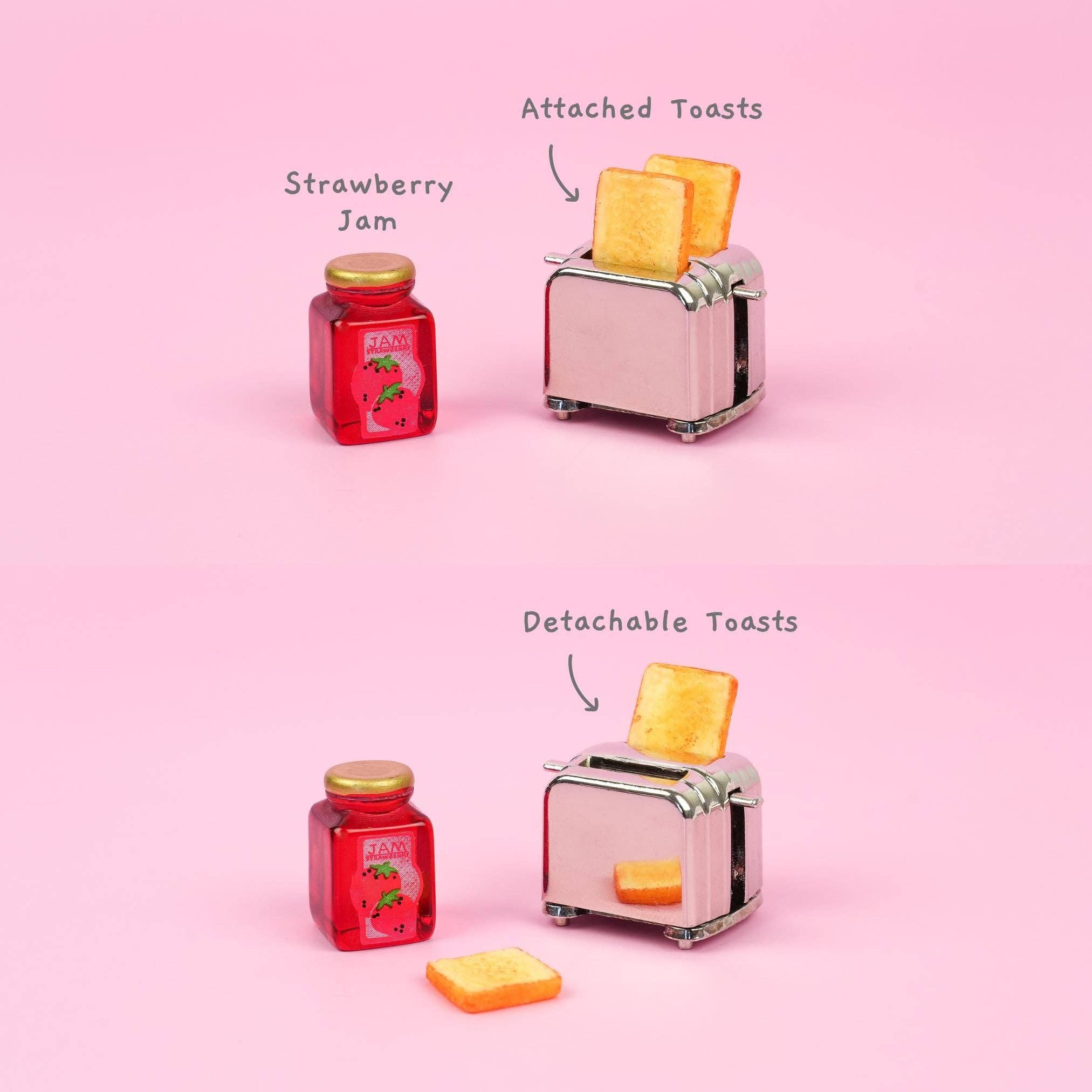 Mini Story Co – Íman por atacado – Íman de Frigorífico em Forma de Torradeira0