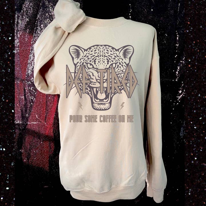 def tired pour coffee on me sweatshirt/shirt for wholesale by StricklandDesignCo