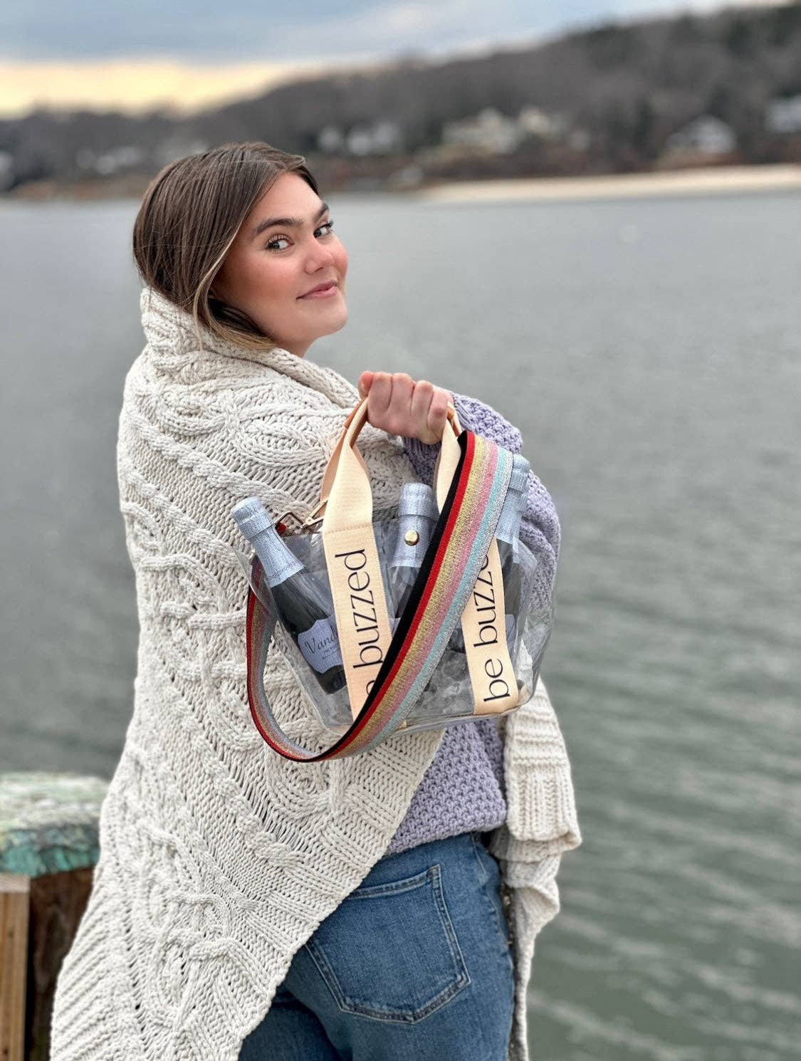 Be Clear Handbags – wholesale Bärkasse - Dam – be buzzed tote© ️™️4