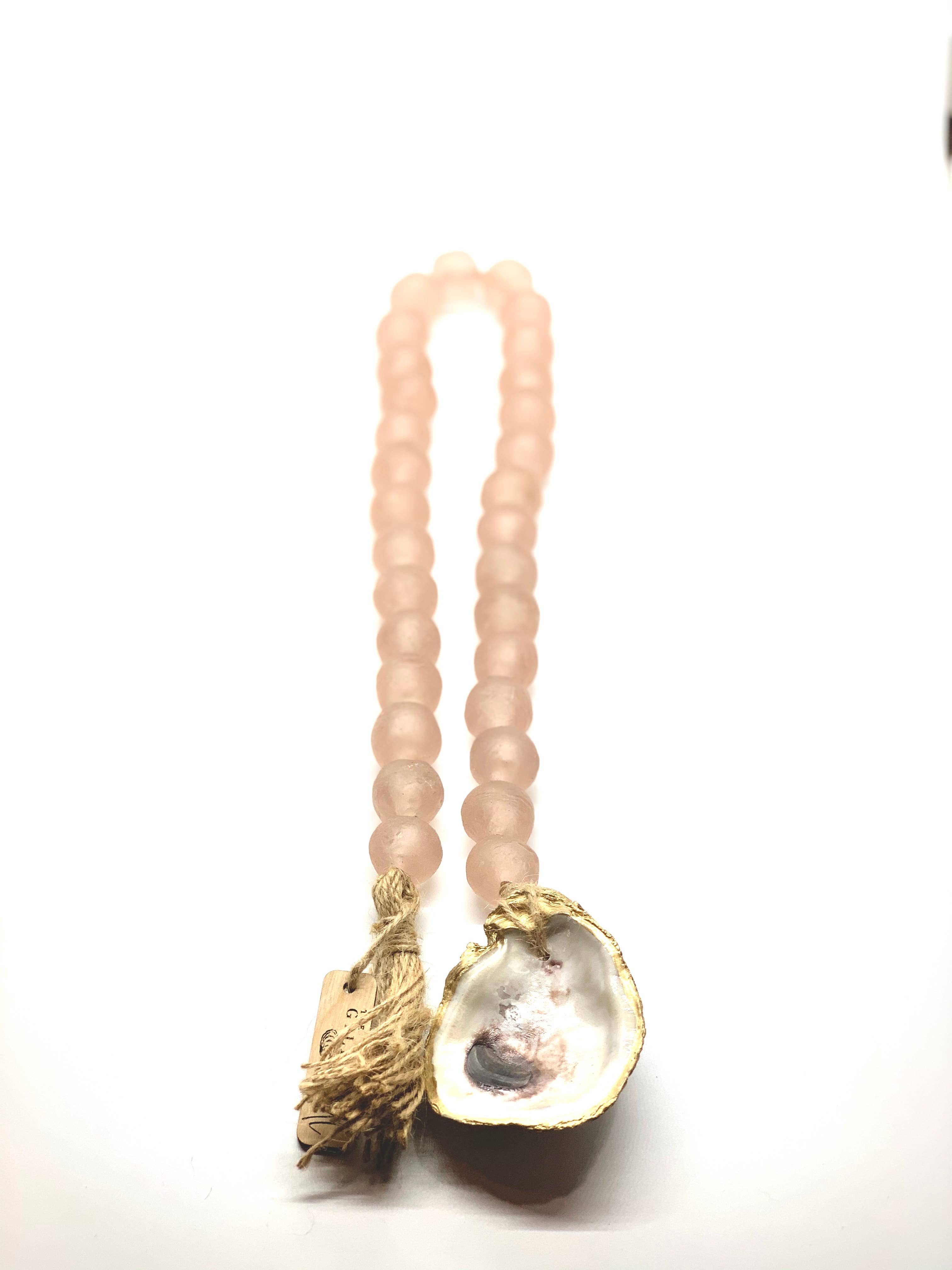 The Gilded Shell - Wholesale Decorative Tassel/Wall Drop - The Coastline - Sea Glass5