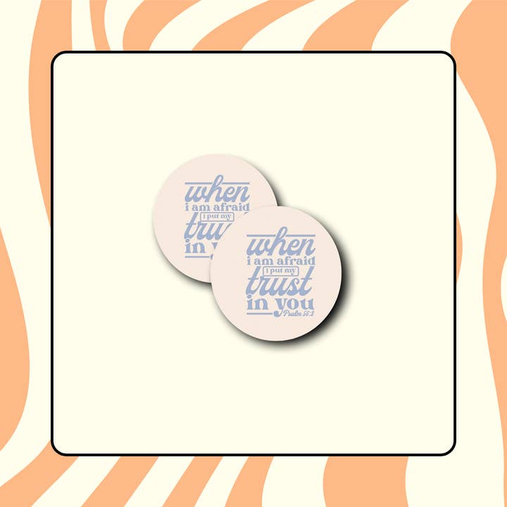 Ripongo la mia fiducia in te | Set di 2 per la vendita all'ingrosso da parte di Way Maker Yeg