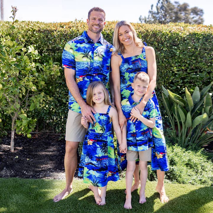 Family Matching Hawaiian Outfits - Shirts, Dress or Romper for wholesale by PatPat Matching
