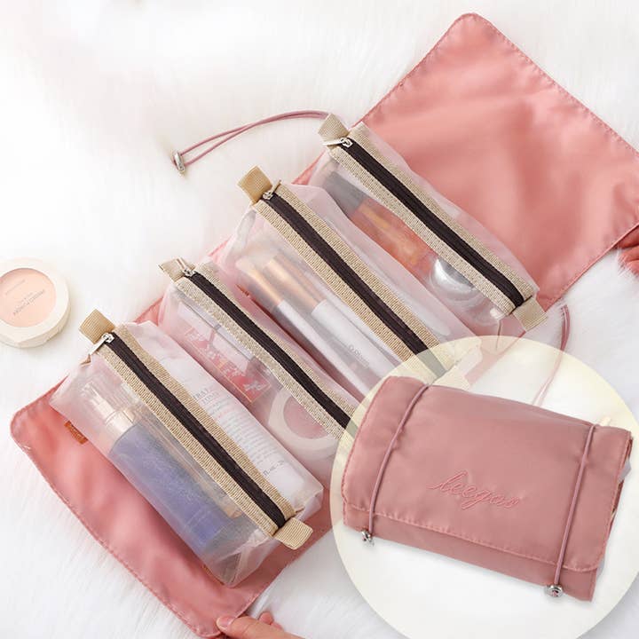 ACCITY - Wholesale Makeup/Cosmetic Bag - FOLDABLE PORTABLE MAKEUP ORGANIZER FOR TRAVEL_CWAB0551
