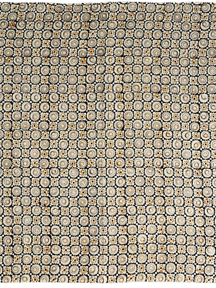 XL1004 — Bomuld XL Tørklæde (44" × 44") - Håndbloktrykt for engroshandel hos White Lotus Fashions