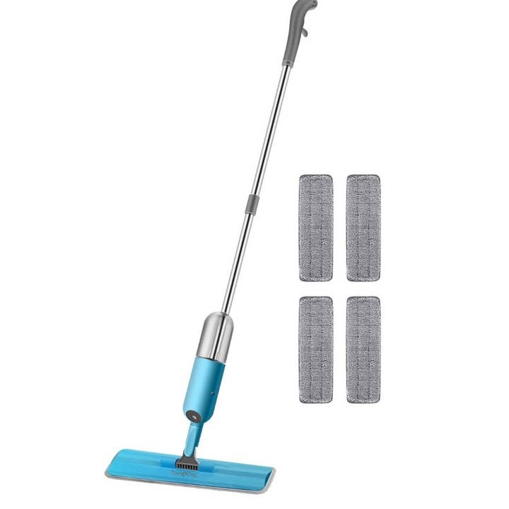 True & Tidy - Wholesale Mop - Spray Mop with Refillable Tank Deluxe Set