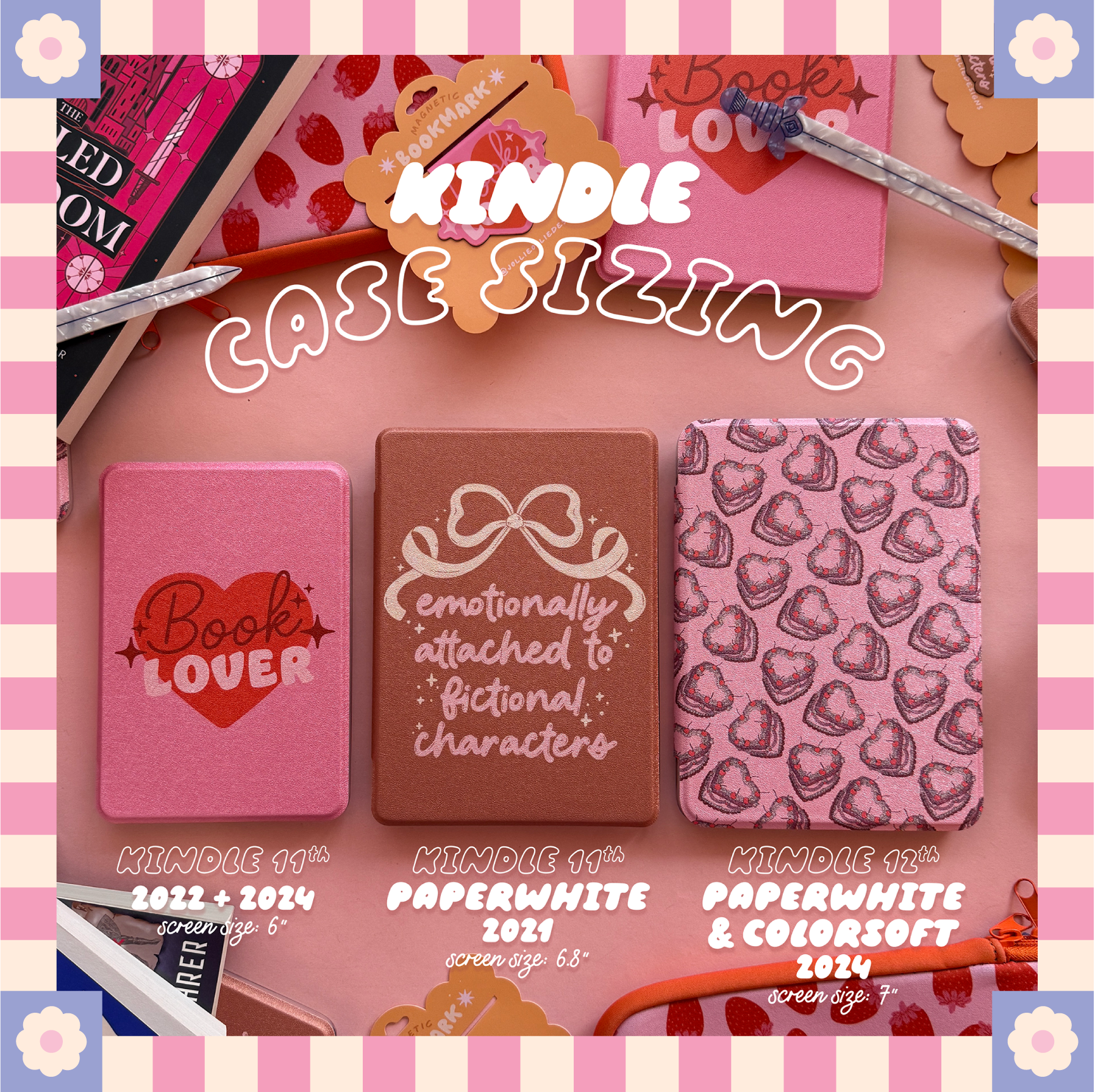 Jollie Ollie Designs - Wholesale Book Cover - Emotionally Attached Kindle Case1