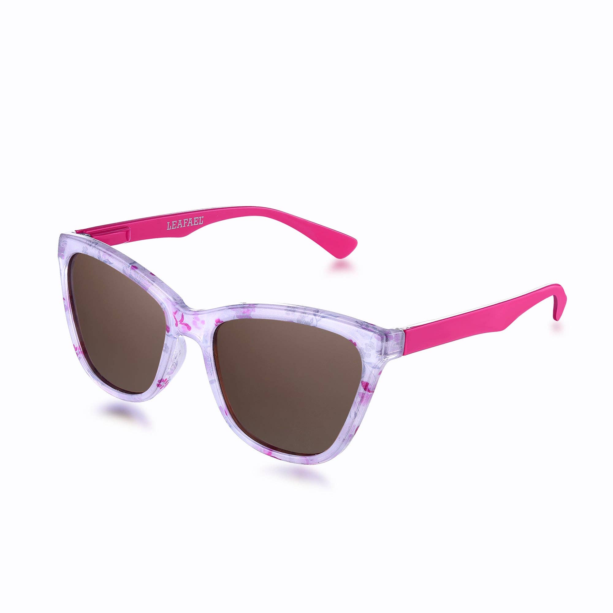 Leafael LLC - Wholesale Sunglasses - Women's - Sunglasses Womens Trendy Retro Floral Design | Polarized Lens UV400 Protection | Classic Cat Eye Frame | Casual & Active Wear0