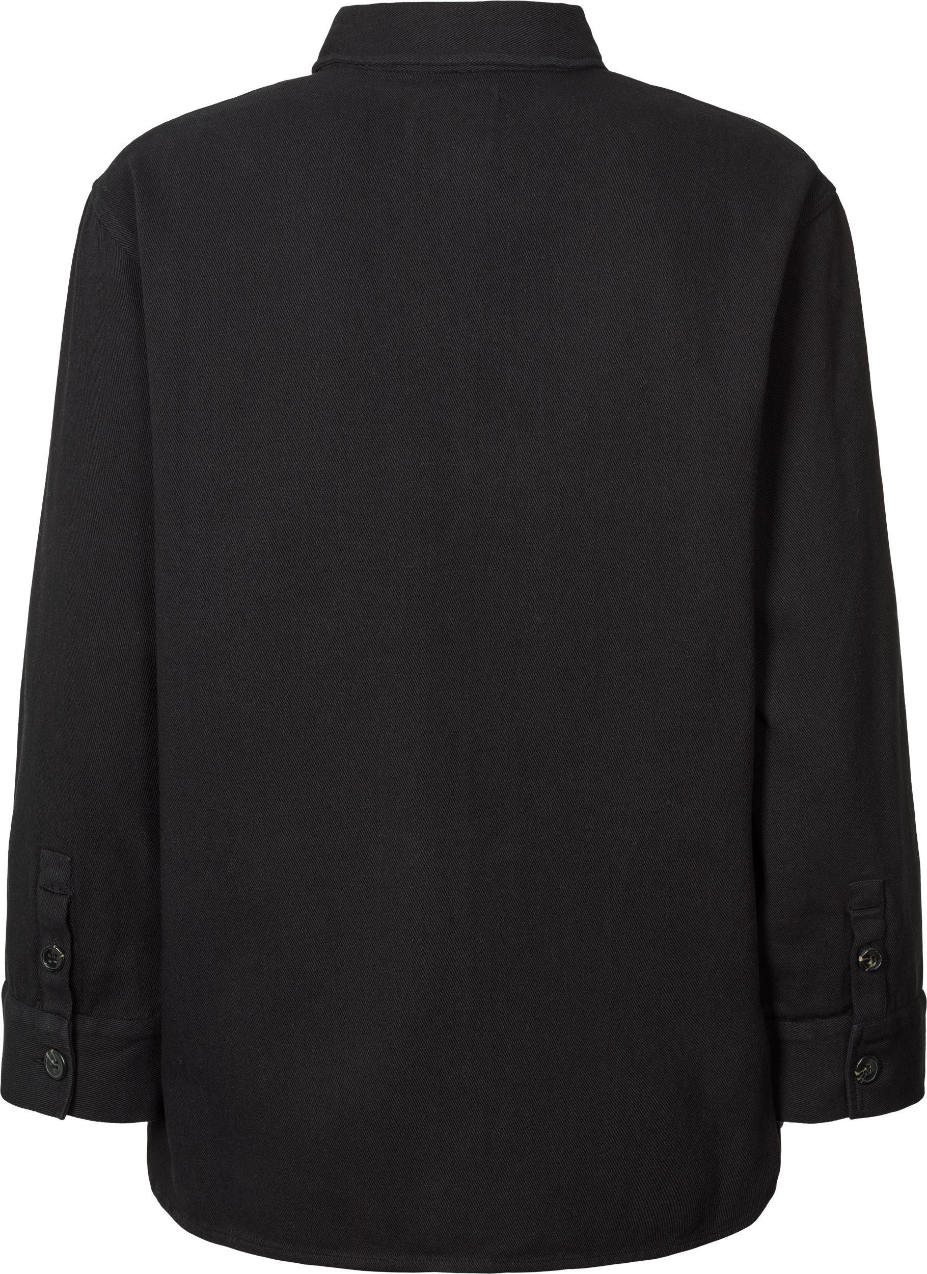 gai-lisva - Wholesale Button Down Shirt - Women's - Sussie Twill Shirt GOTS 243975 - Black5