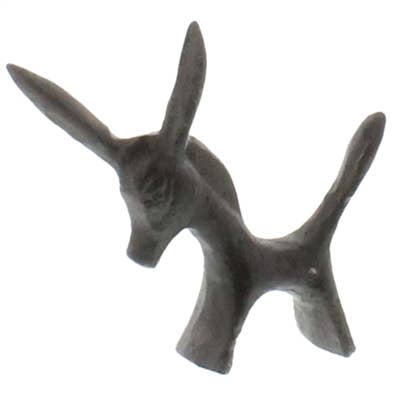 HomArt - Wholesale Decorative Figurine - Pablo Critter - Cast Iron Donkey - Brown