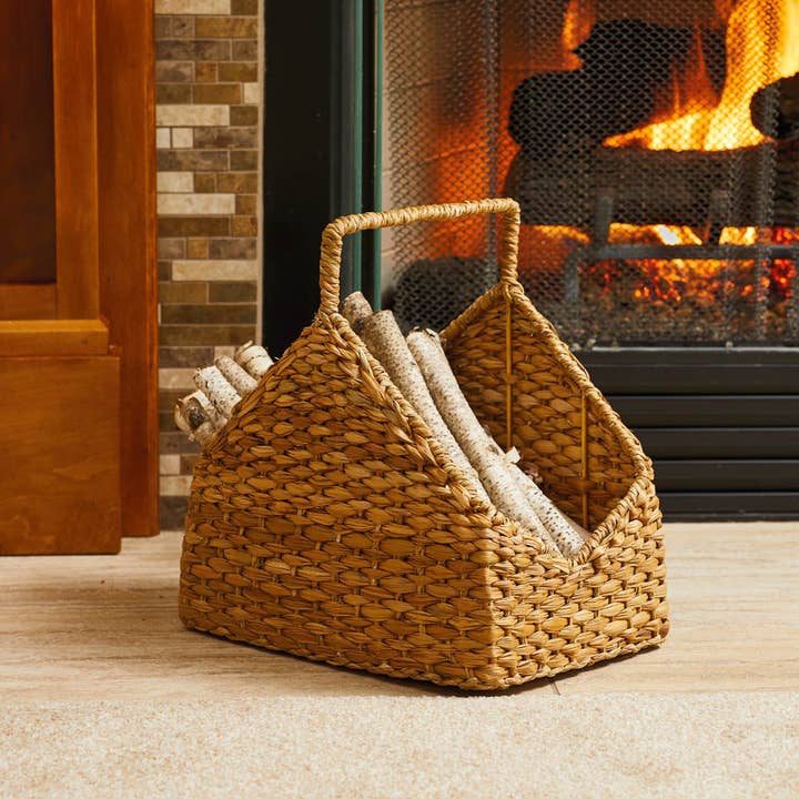 SERRV International - Wholesale Basket - Hogla Log Basket1