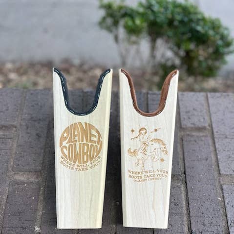 Planet Cowboy Boot Jacks (Small) for wholesale by Planet Cowboy