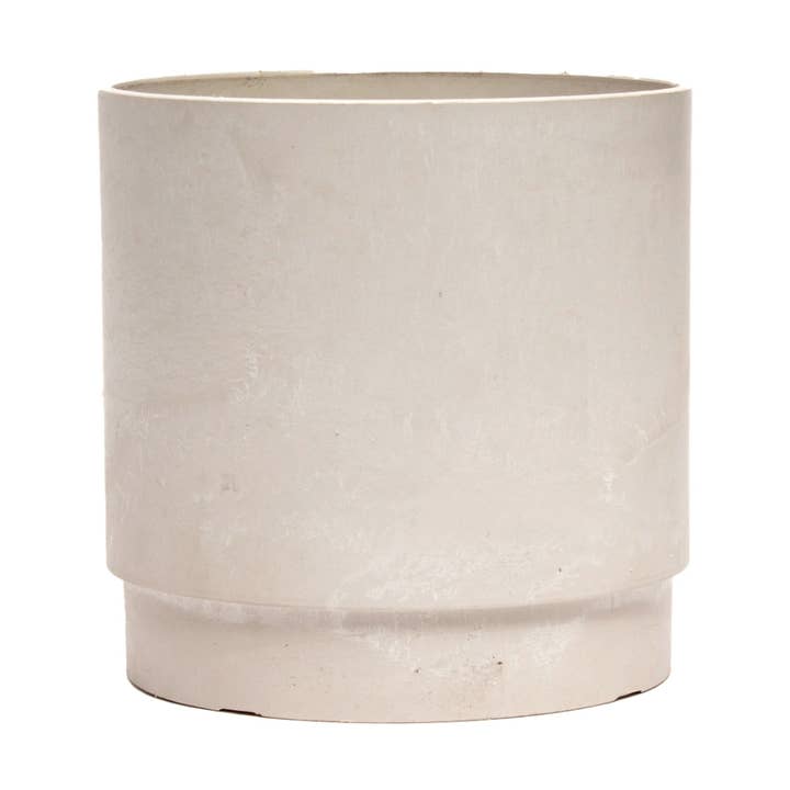 Jacobson - Wholesale Plant Pot - Recycled Plastic Round Raised Pot- 7"W 7"H - Box of 160
